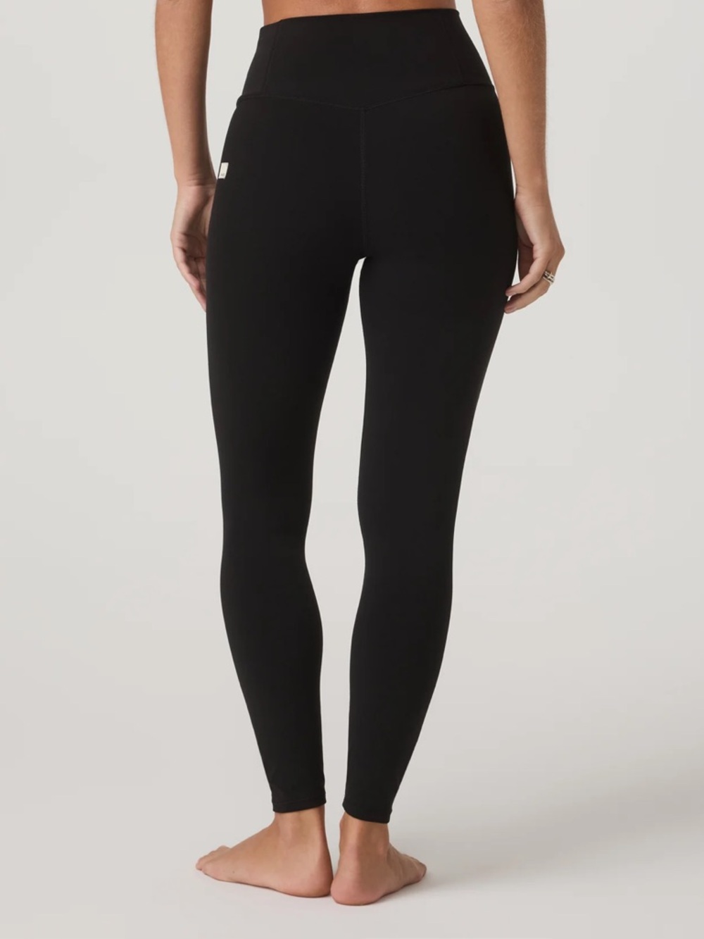 Vuori Black High-Rise All The Feels Leggings, small, full length - Picture 3 of 5